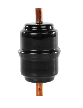Фильтр-осушитель DCL 163s (ODF 3/8" : пайка, штуцеры медные) Ридан