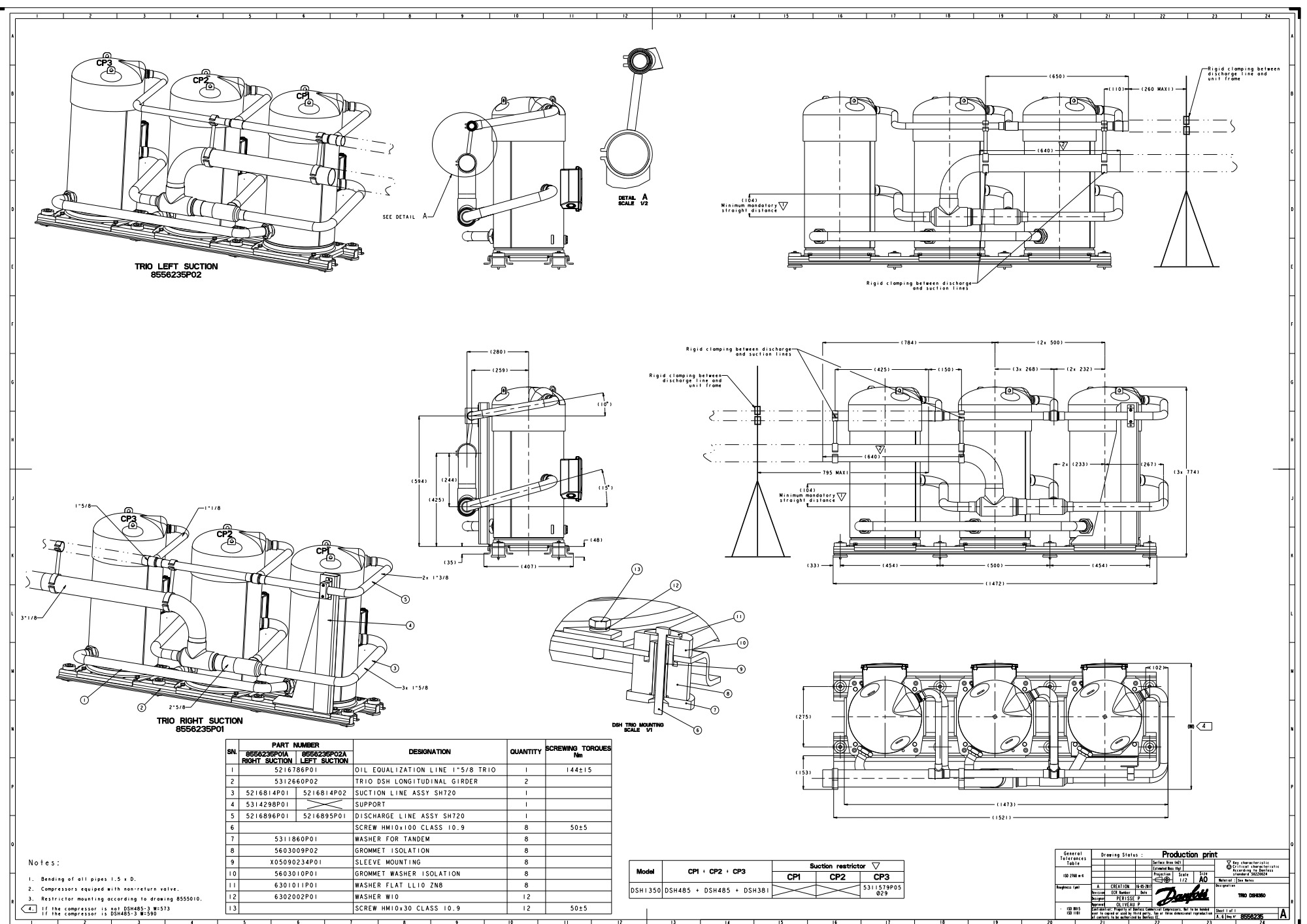 Компрессор Danfoss DSH485A4APC купить по цене "по запросу"