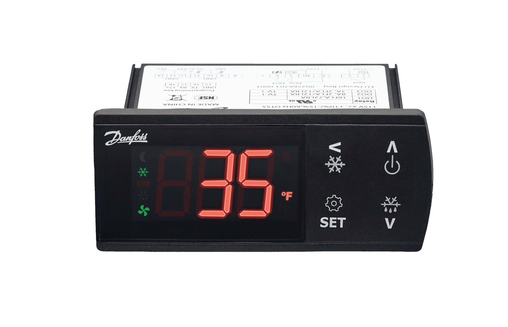 Контроллер температуры Danfoss KIT - ERC 213, RED LED,230V