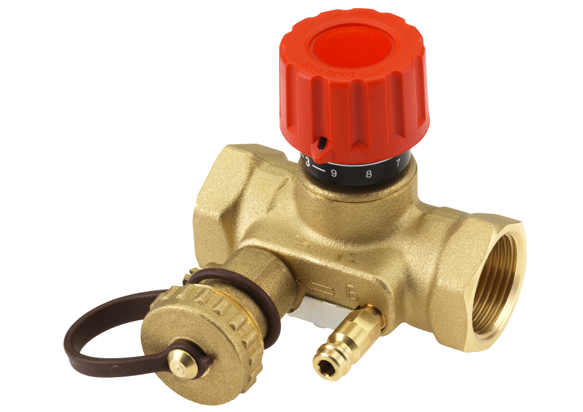 Клапан балансировочный Danfoss MNT Ду15 купить по цене 5069 руб.