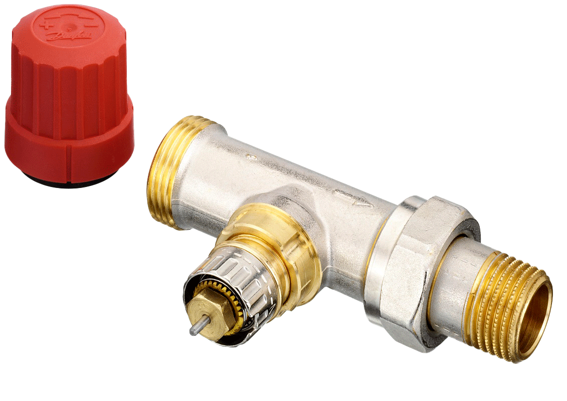Клапан Danfoss RA-N 15 прямой, наружная резьба