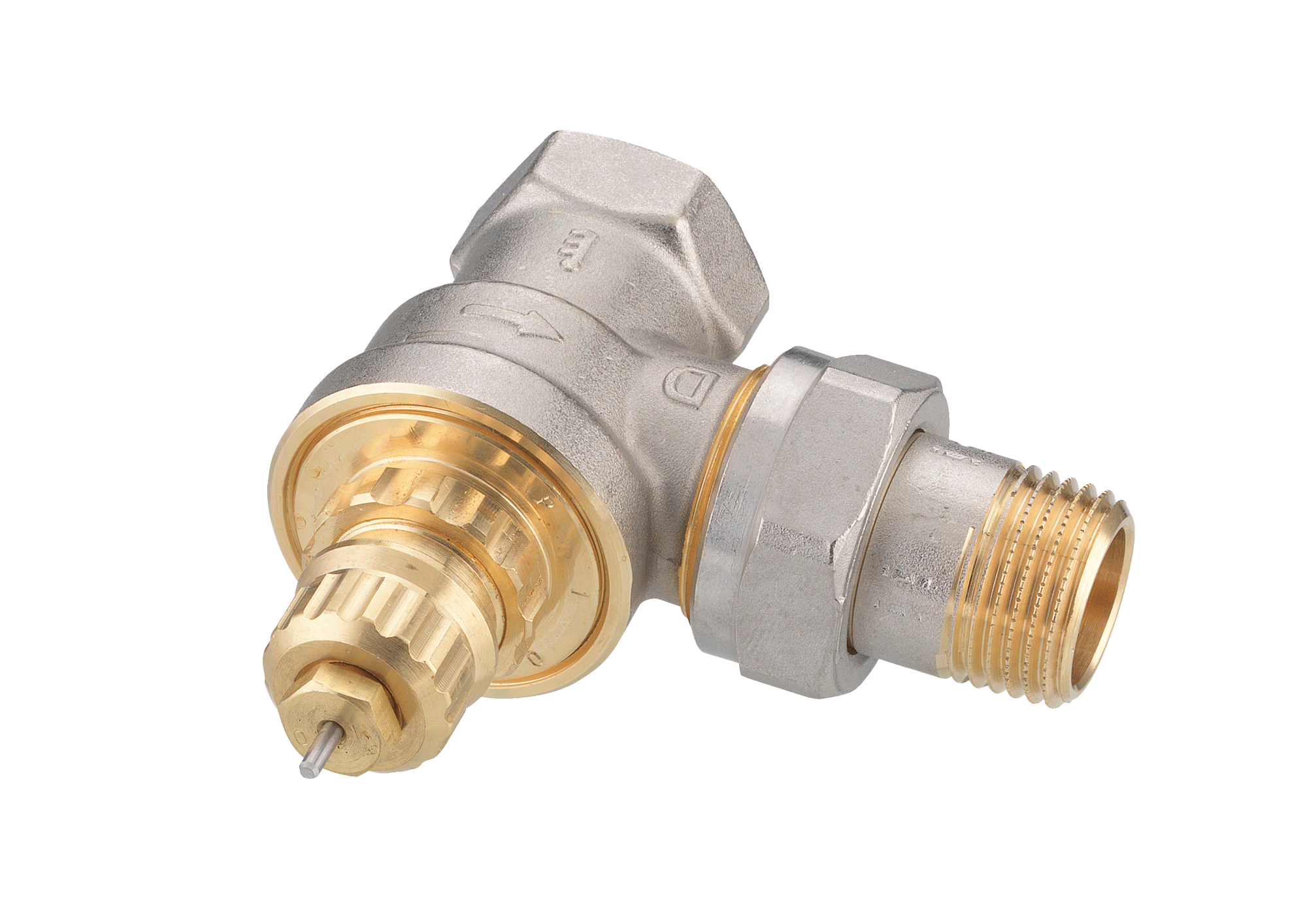 Клапан терморегулирующий Danfoss RTR G Ду15 угловой