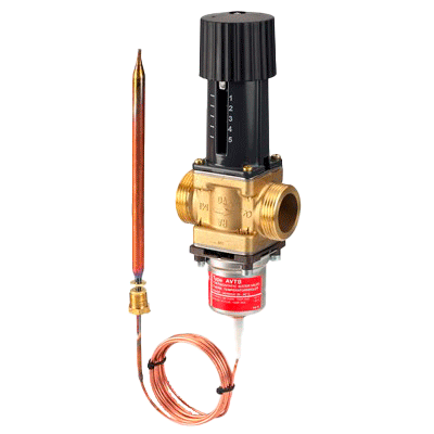 Регулятор температуры Danfoss AVTB Ду25 30-100 C