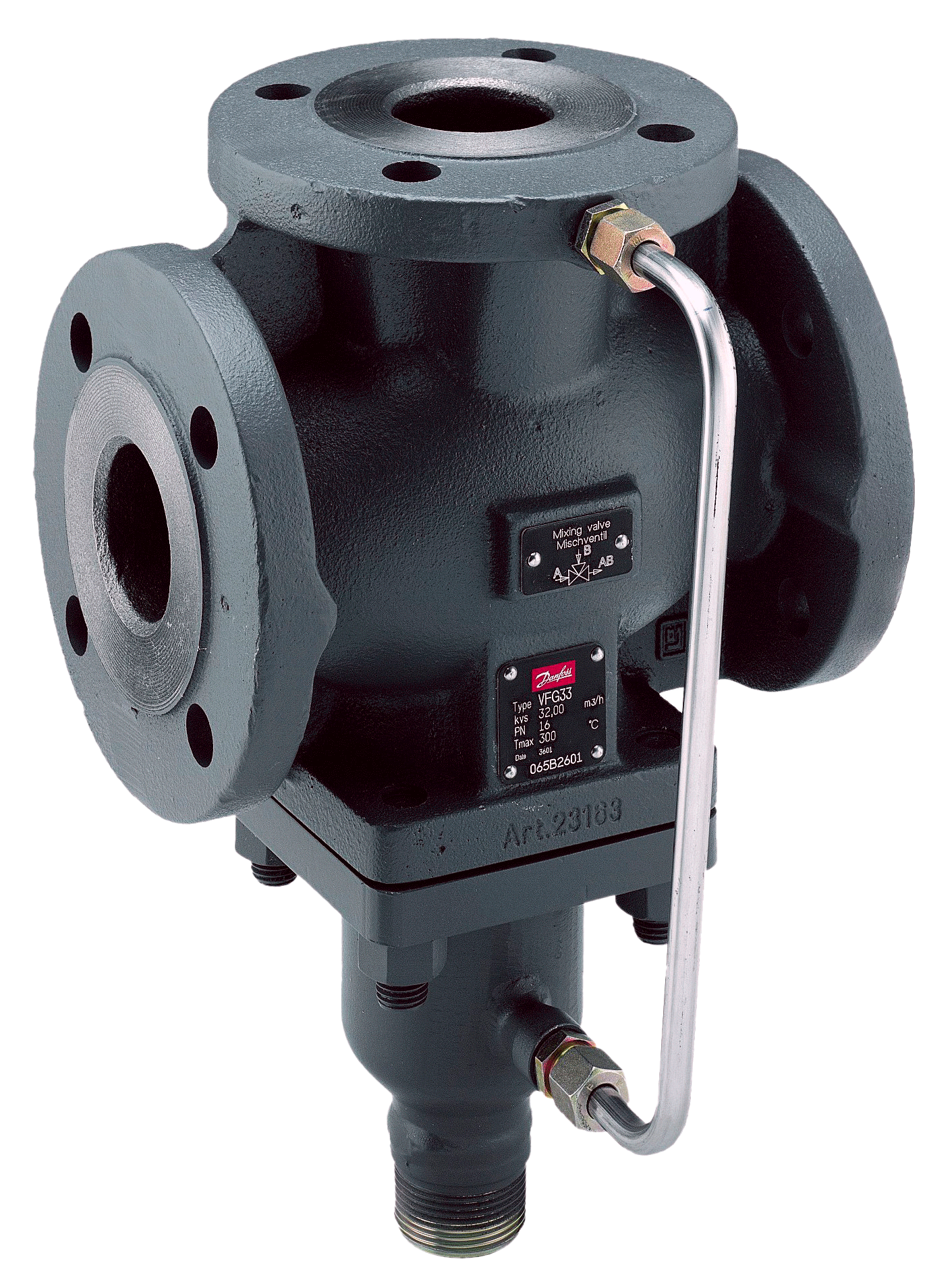 Клапан регулирующий Danfoss VFG 33 Ду80 Ру25