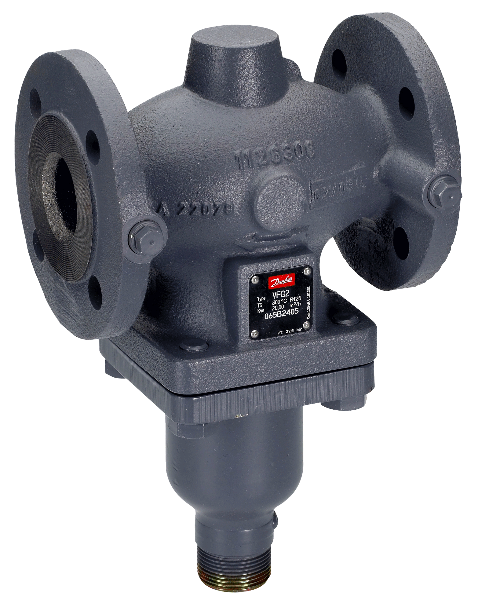 Клапан универсальный Danfoss VFGS 2 Ду50 Pу25 заказать со складов по всей России