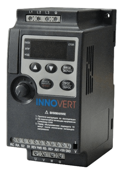 Преобразователь частоты INNOVERT (1,5 кВтx380 В) 4.0 А