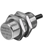 Датчик индуктивный Festo SIEN-M12B-NS-K-L-P5 NPN, NO, утап., каб. 