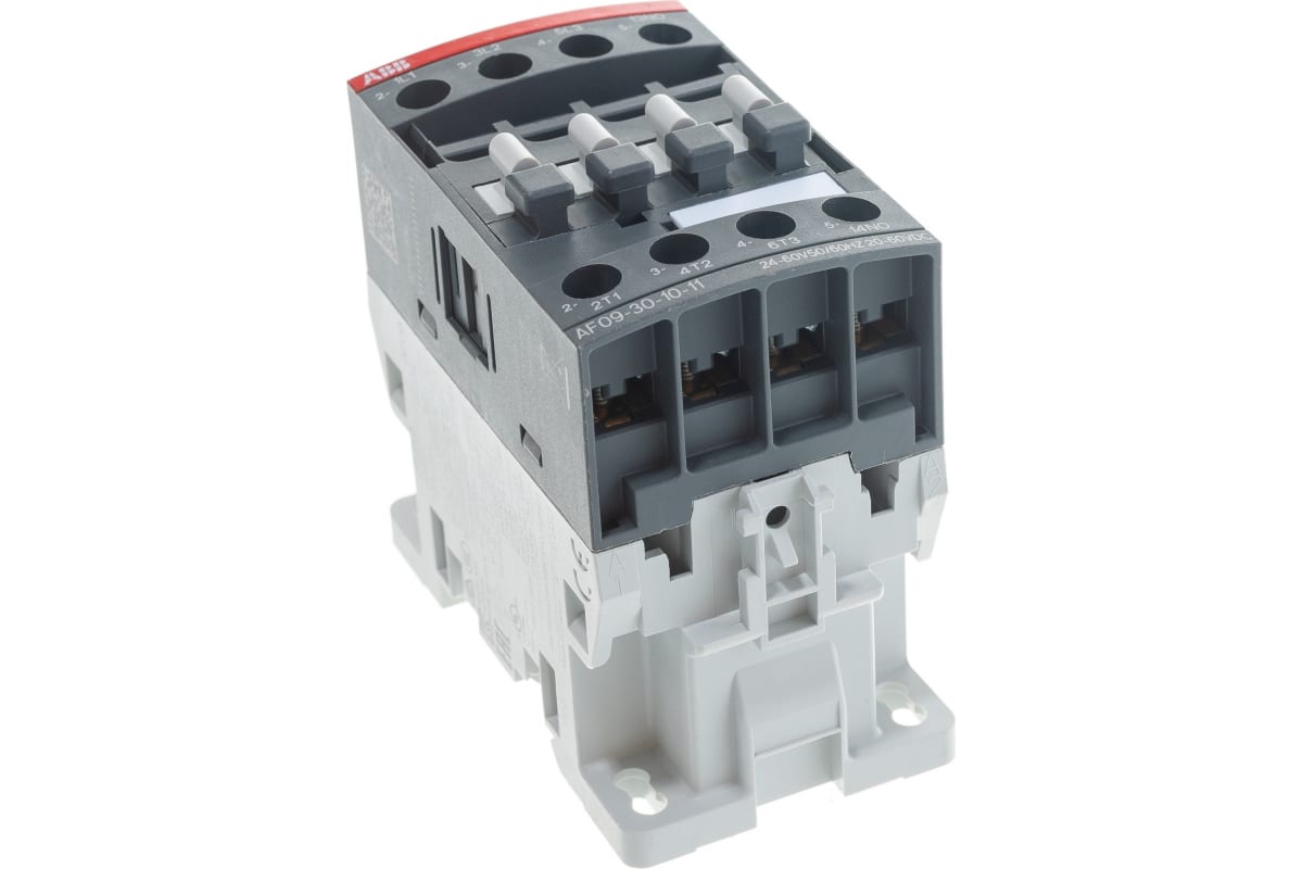 Контактор ABB AF09-30-10-11 с универсальной катушкой управления 24-60BAC/20-60BDC заказать со складов по всей России