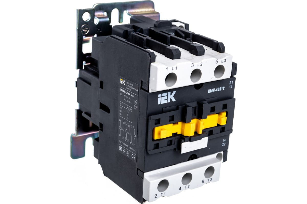 IEK Контактор КМИ-46512 65А 400В 1НО; 1НЗ