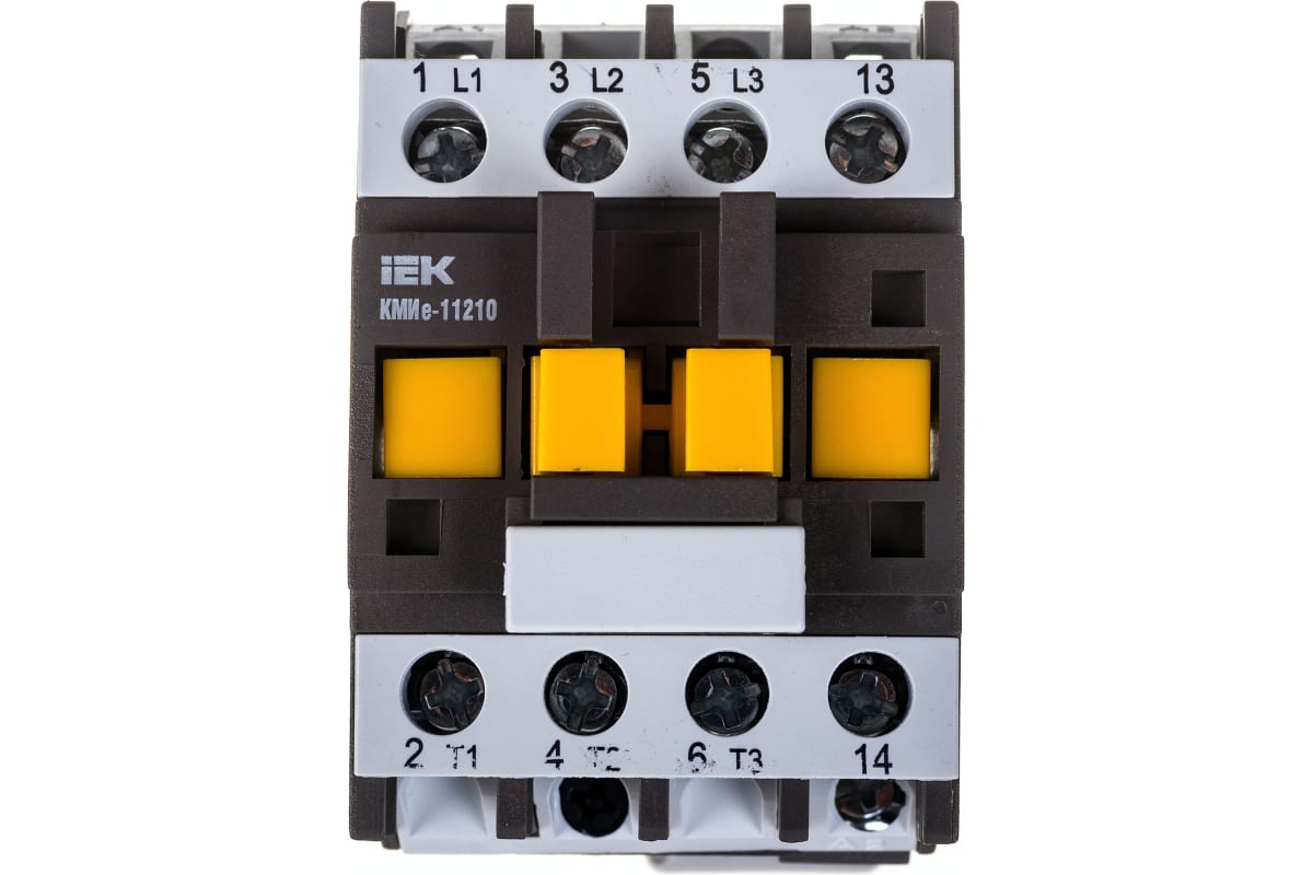 Контактор IEK КМИе-11210 12А 400В/АС3 1НО