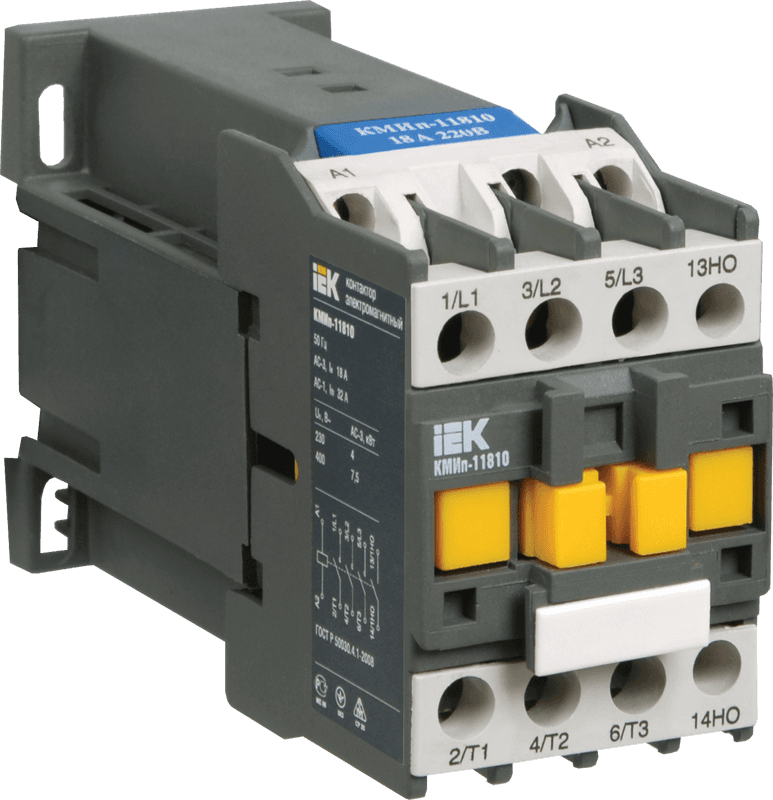 Контактор IEK КМИп-23210 32А 24В/АС3 1НО