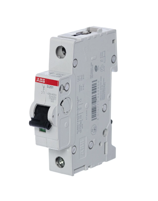 Автоматический выключатель ABB S201 C10, 1P 10A (C) 6kA 2CDS251001R0104 купить с доставкой по РФ
