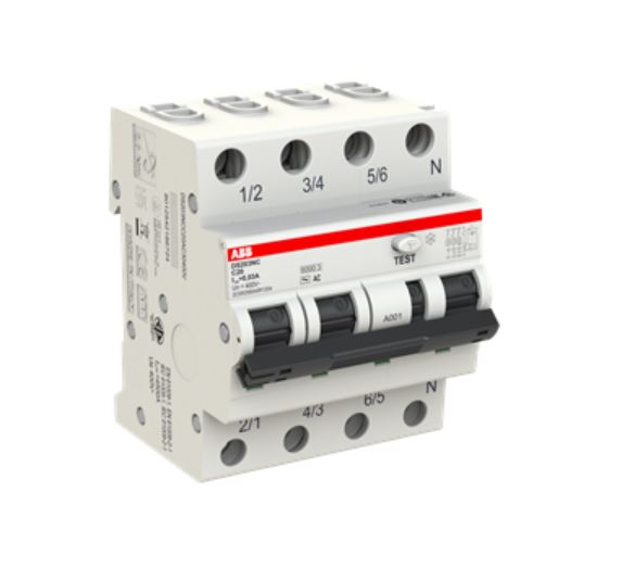 ABB	 DS203NC C16 AC30 Автомат дифференциального тока