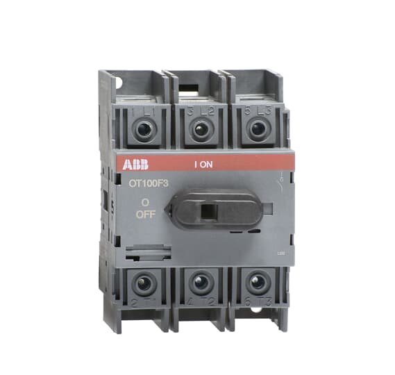 Рубильник ABB 3п OT100F3 100А  