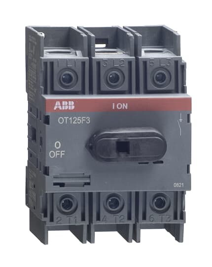 Рубильник ABB 3п OT125F3 125А 