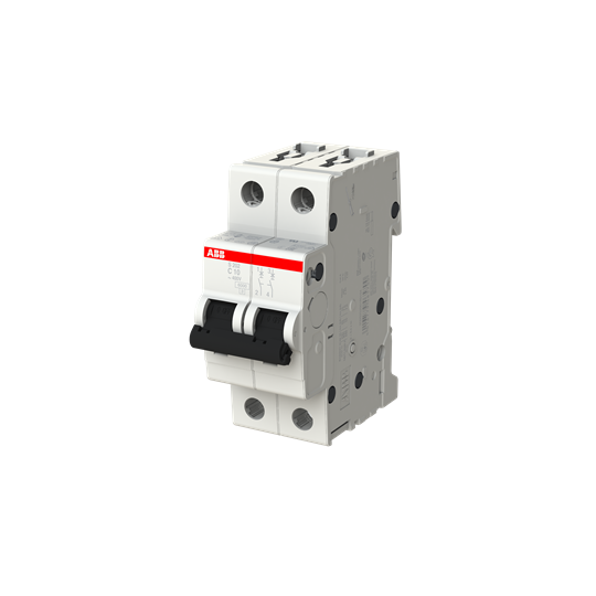 Автоматический выключатель ABB S202 C10, 2P 10A (C) 6kA