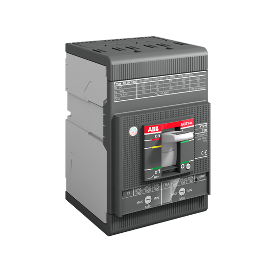Выключатель автоматический ABB XT2N 160 Ekip LS/I In=100А 3p F F
