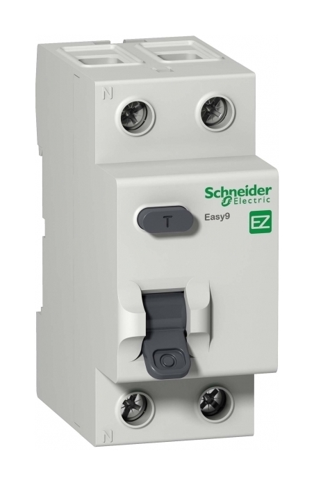 Выключатель дифференциальный Schneider Electric EASY 9 2P 25A 10mA AC купить с доставкой по РФ