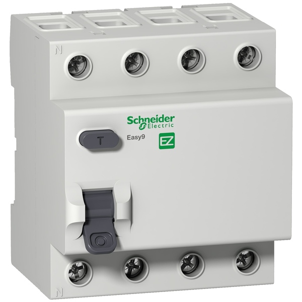 Выключатель дифференциальный Schneider Electric EASY 9 4P 63А 30мА AC купить с доставкой по РФ