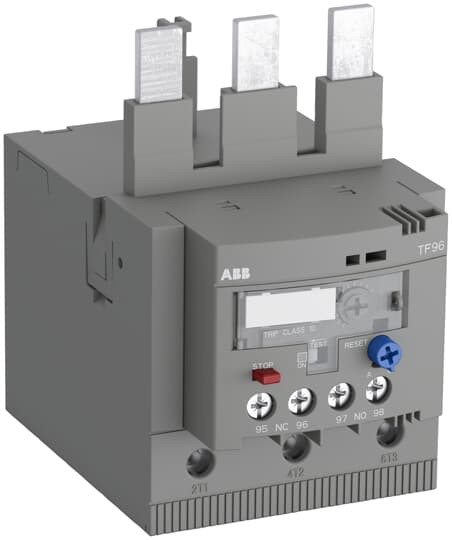 Реле перегрузки тепловое ABB TF96-78 диапазон установки 65.0 - 78.0А для контакторов AF80 AF96 класс перегрузки 10