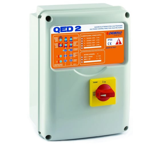 Пульт Pedrollo QED 2 - TRI/ 3 (QED 2- TRI/11)