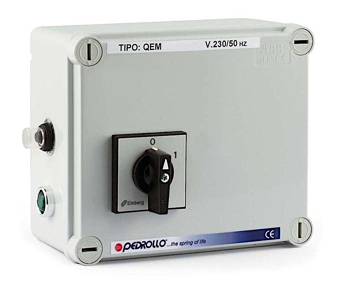 Пульт Pedrollo QEM 050 0,37 кВт/1ф