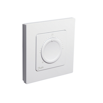 Термостат дисковый комнатный Danfoss Icon™ 230 Вт, встраиваемый