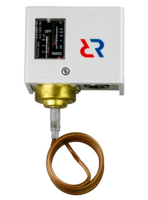 Реле температуры KP61R, длина капиллярной трубки 6м