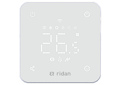Комнатный сенсорный термостат Ридан RSmart-FW с Wi-Fi
