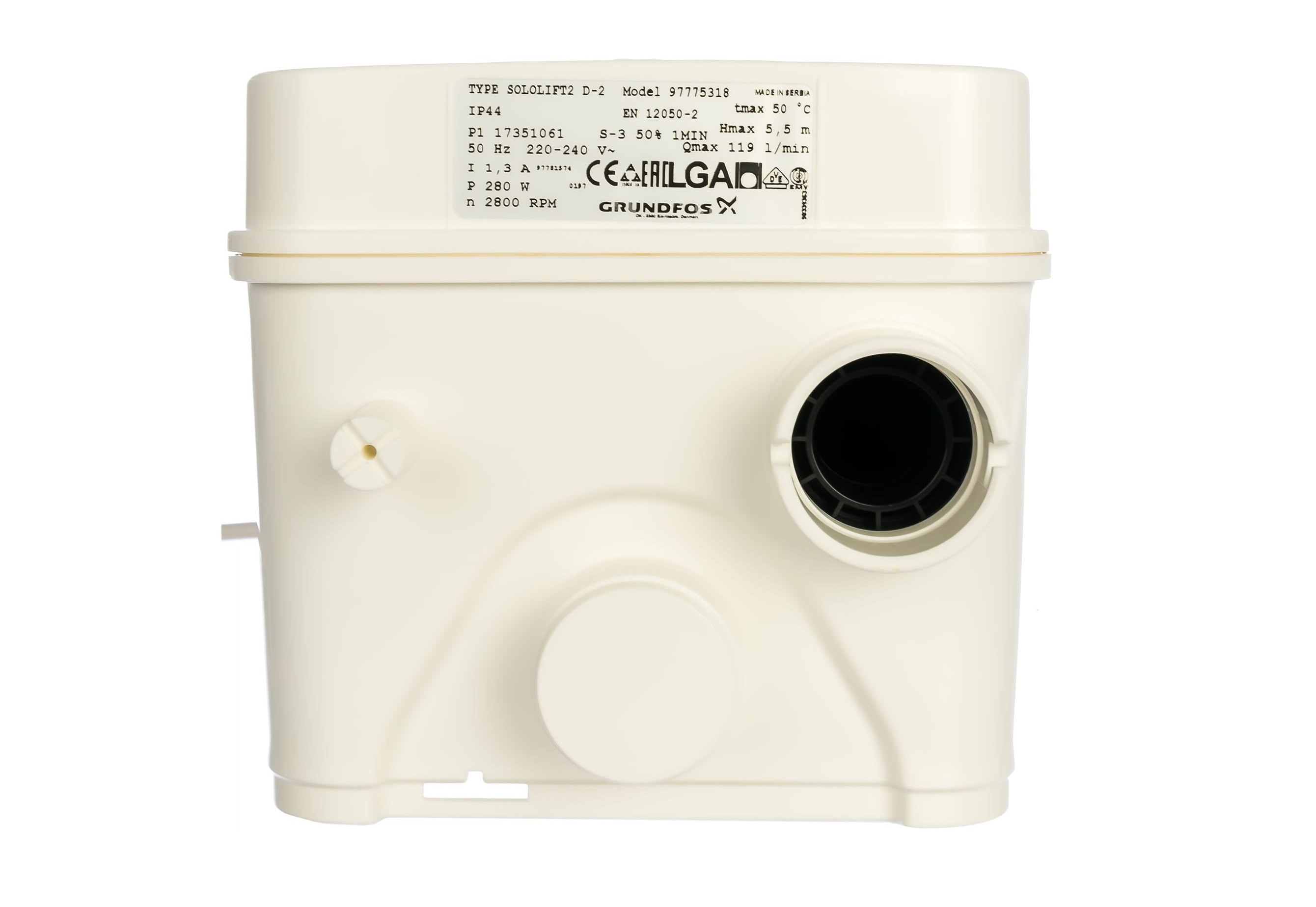 Канализационная насосная установка Grundfos Sololift2 D-2 заказать со складов по всей России