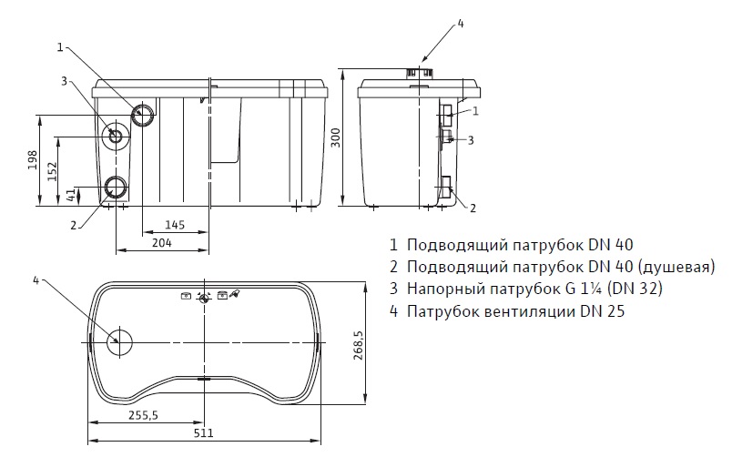 Насос  Wilo TMP32-0,5 EM Канализационная станция заказать со складов по всей России