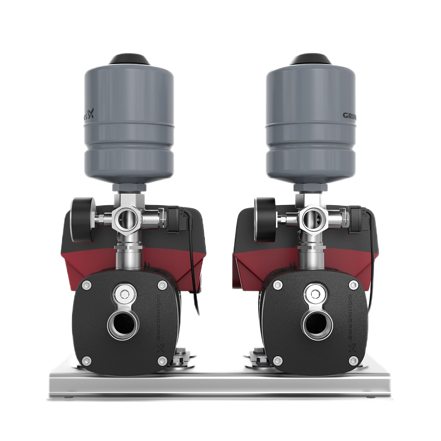 Насосная станция Grundfos CMBE TWIN 3-62 1x230 50/60 Hz Schuko