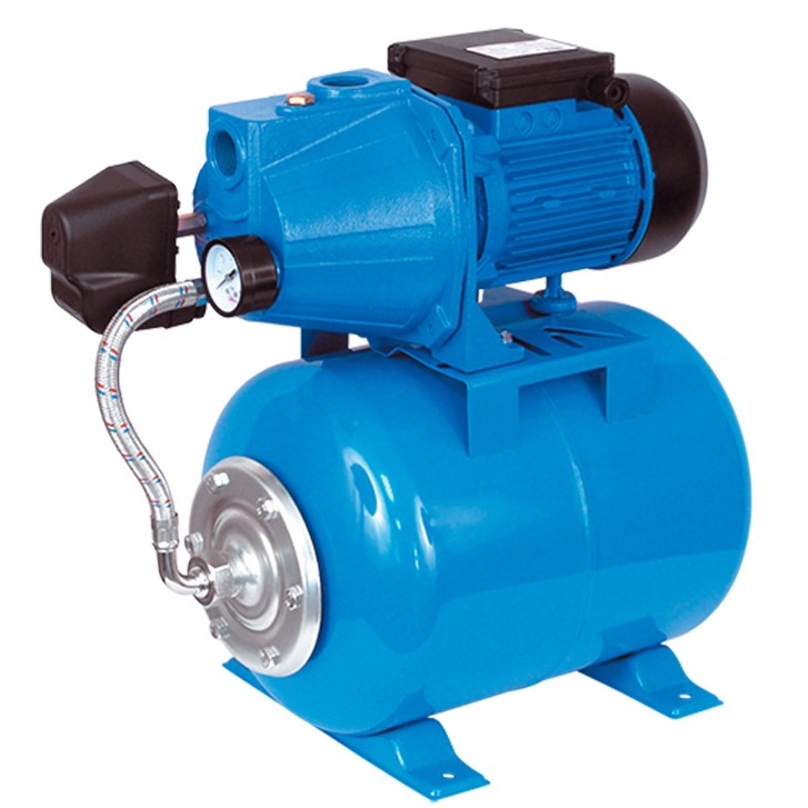 Насосная станция JEMIX ATJET 80 ( W-0,55кВт, H-44м, Q-3 м3/час, макс.глуб.всасывания 8м.)