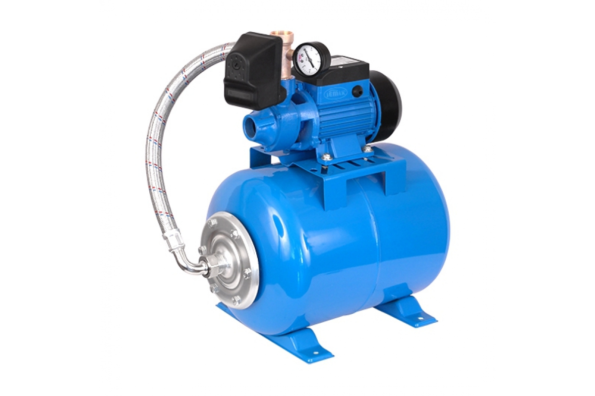 Насосная станция JEMIX  ATQB 60  ( W-0,37кВт, H-32м, Q-35 л/м,макс.глуб.всасывания 5м.) купить с доставкой по РФ