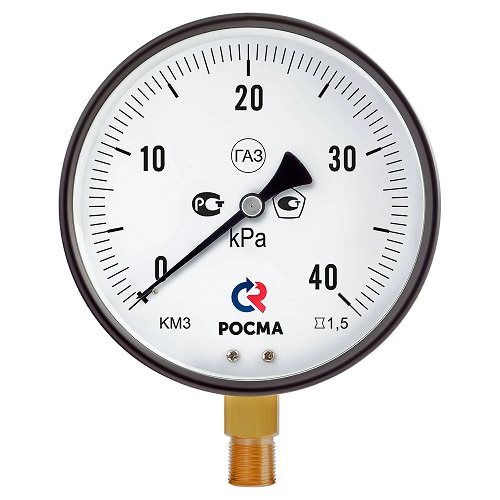 Манометр Росма КМ-31Р(0-10kPa)M20x1,5.1,5 купить с доставкой по РФ
