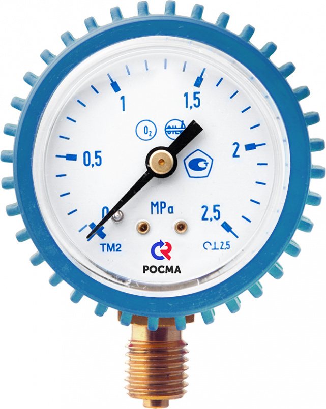 Манометр Росма ТМ-210Р.00(0-0,6MPa)M12x1,5.2,5