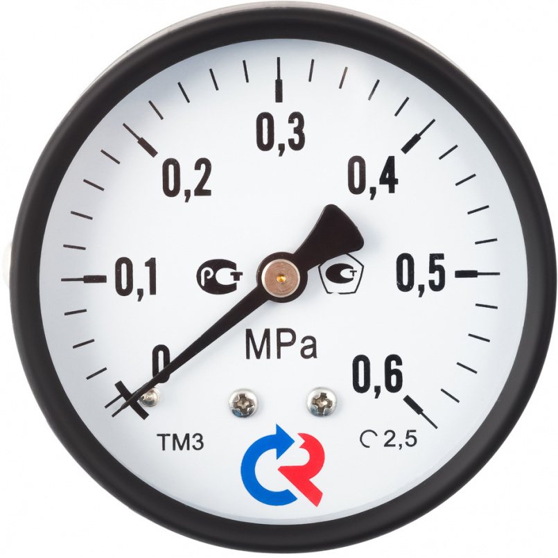   Манометр Росма ТМ-310Т.00 (0-0,4MPa) M12x1,5.1,5 купить с доставкой по РФ