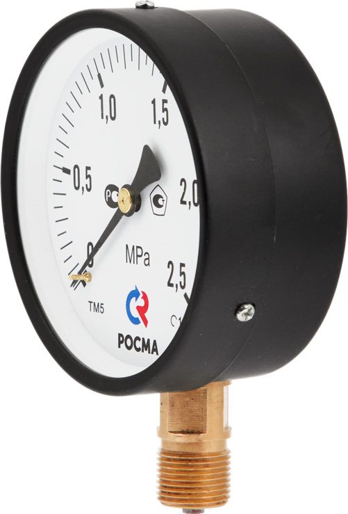 Манометр Росма ТМ-510Р.00(0-1,6MPa)M20x1,5.1,0.IP54 заказать со складов по всей России