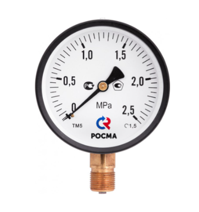 Манометр Росма ТМ-510Р.01(0-1MPa)M20x1,5.1,5 купить с доставкой по РФ