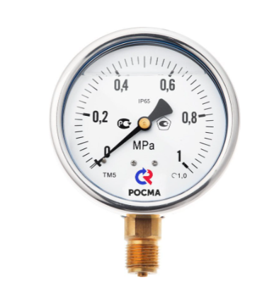 Манометр Росма ТМ-520Р.00(0-1,6MPa)G1/2.1,0