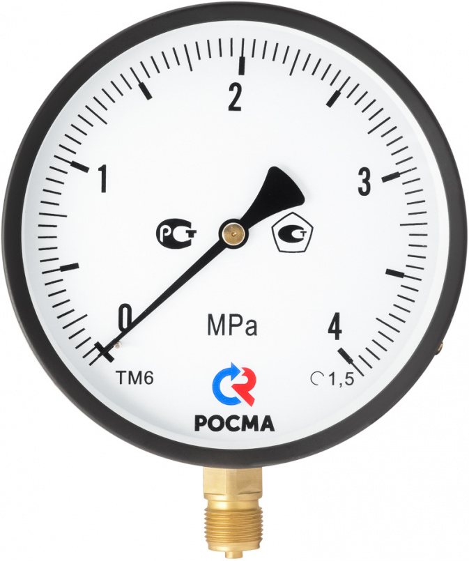  Манометр Росма ТМ-610Р.00 (0-1MPa) G1/2.1,5