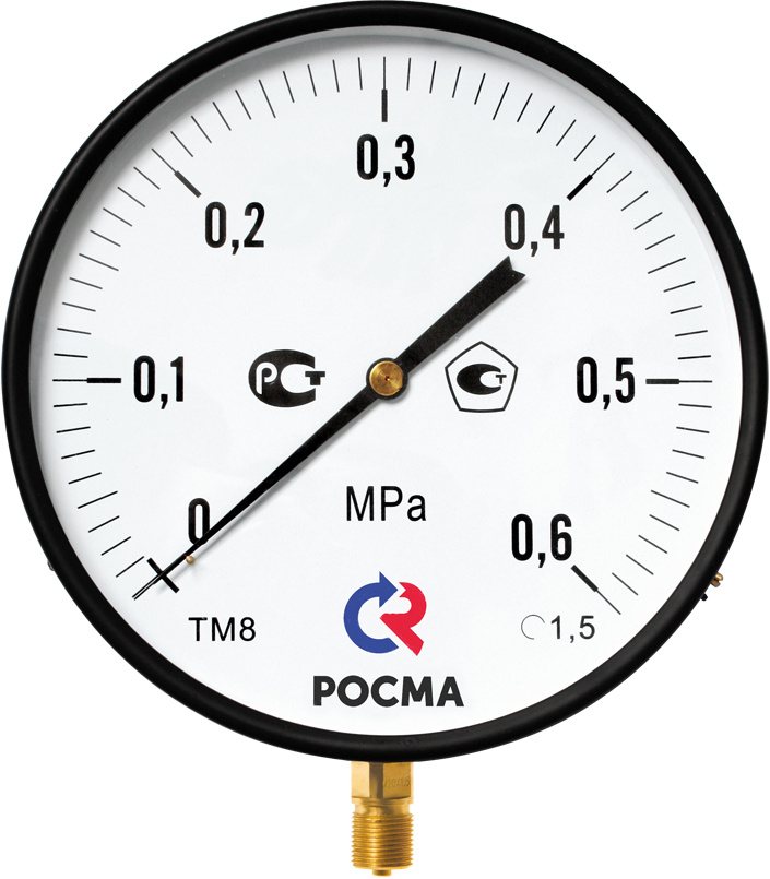 Манометр Росма ТМ-810Р.00(0-4MPa)M20x1,5.1,5 купить с доставкой по РФ