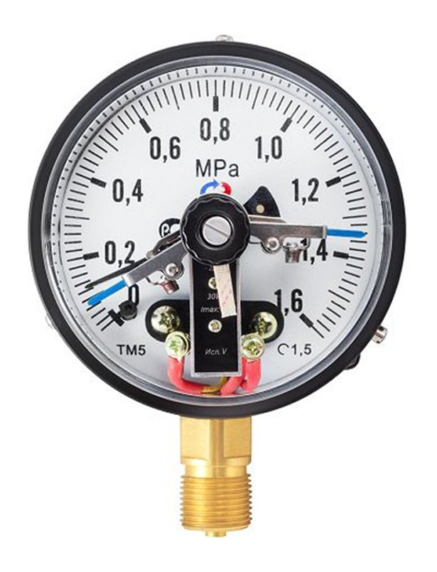 Манометр Росма ТМ-510Р.05(0-6MPa)G1/2.1,5