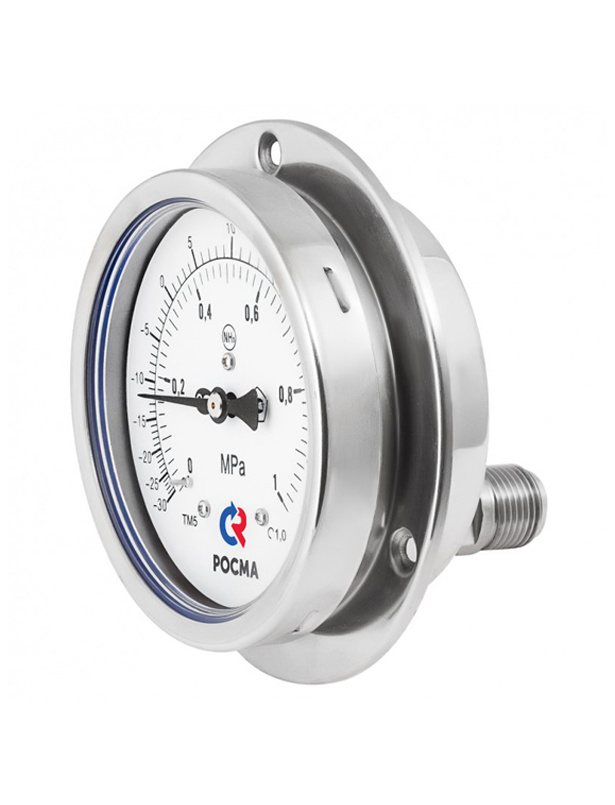 Манометр Росма ТМВ-521ТЭ.00(-0,1-2,4MPa)/(-70-+55C)M20x1,5.1,0.NH3.Двойная шкала заказать со складов по всей России