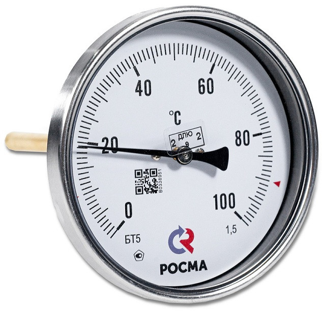 Термометр Росма БТ-31.211(0-100С)G1/2.100.2,5