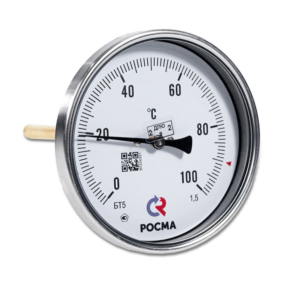 Термометр Росма БТ-31.211(0-100С)G1/2.64.2,5