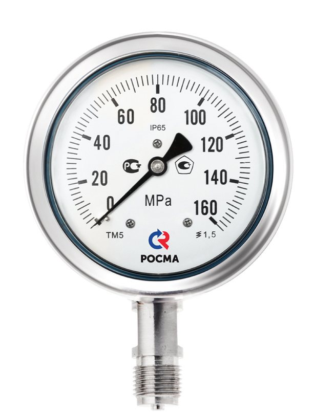 Мановакуумметр Росма ТМВ-621Р.00(-0,1-0,5MPa)M20x1,5.1,0