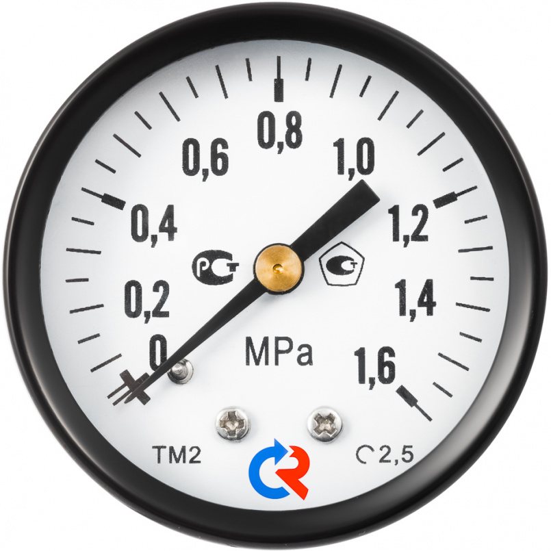   Вакуумметр Росма ТВ-110Т.00(-0,1-0MPa)M10x1.2,5 купить с доставкой по РФ