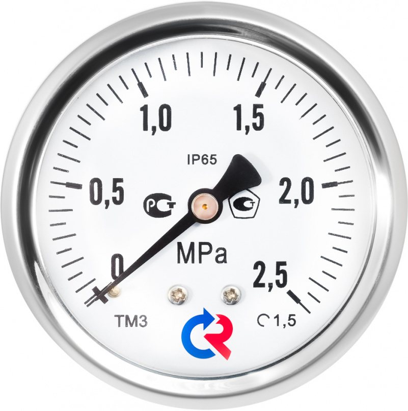   Вакуумметр Росма ТВ-320Т.00(-0,1-0MPa)M12x1,5.1,5 купить с доставкой по РФ