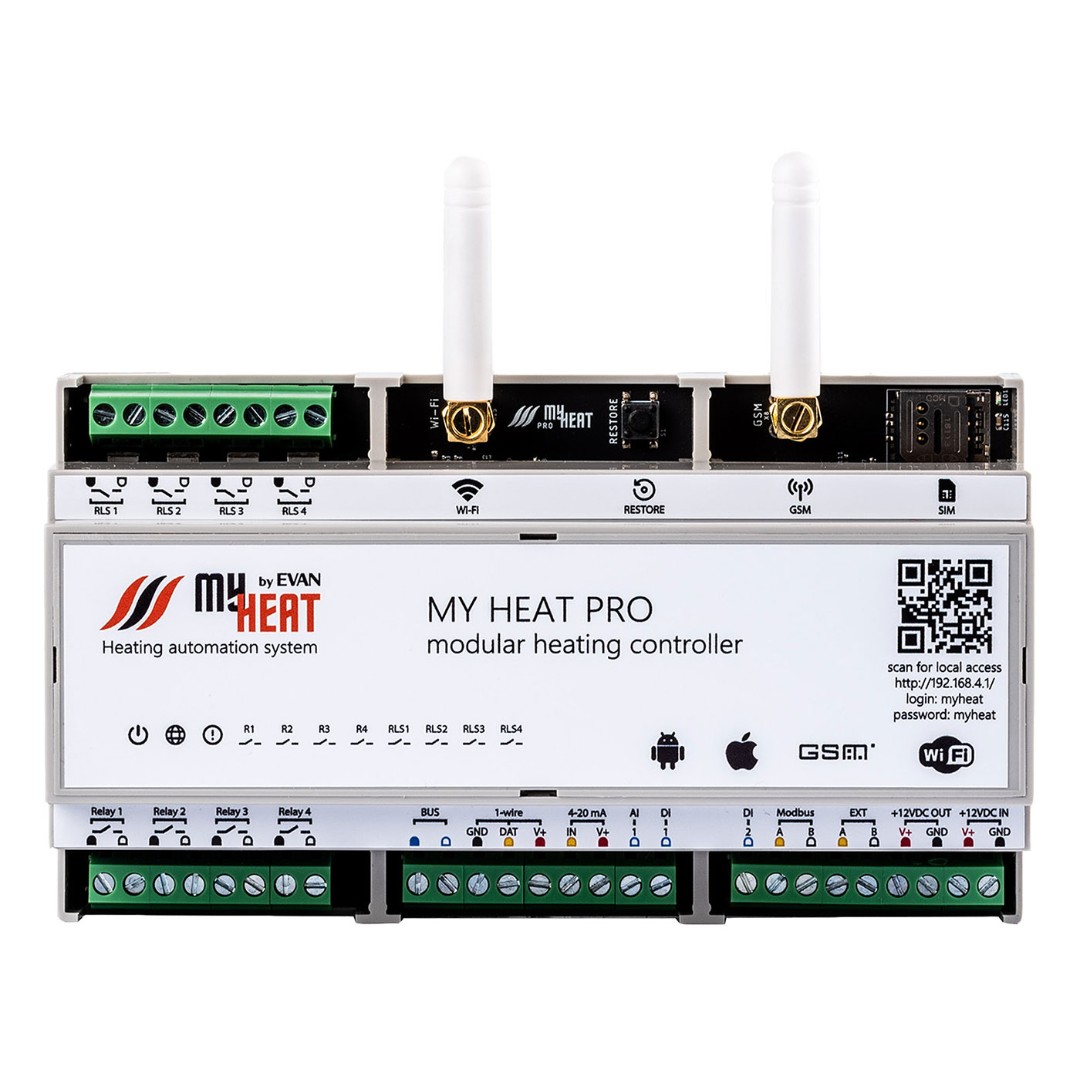 Контроллер Эван MYHEAT PRO заказать со складов по всей России